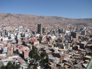 widok na La Paz 